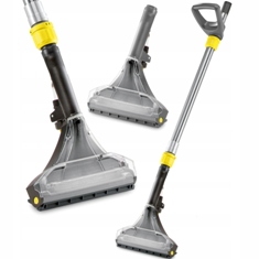 Насадка Karcher Puzzi для пола с шарниром 240 мм (в комплекте с рукояткой и двумя адаптерами для ковров и для твердых покрытий)